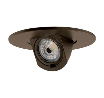 ELCO Lighting EL59727BZ 12.6W 5 Inch Round LED Adjustable Pull-Down Insert Bronze Finish 2700K