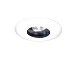 ELCO Lighting EL599B 6 Inches Reflector Trim Black with White Ring Finish