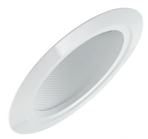 ELCO Lighting EL602W 6" Super Sloped Baffle Trim All White