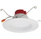 ELCO Lighting EL61727W 14W 5 Inch or 6 Inch Round LED Insert Reflector Recessed Lighting Trim White Finish 2700K