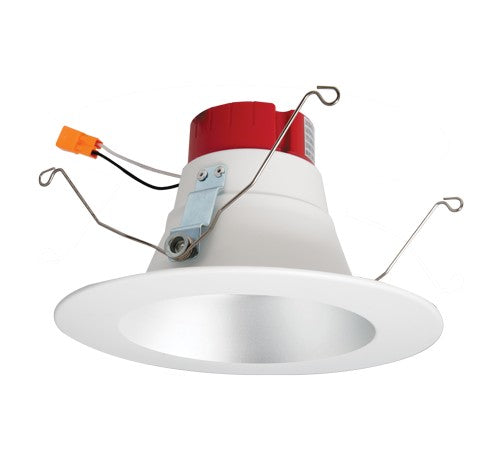 ELCO Lighting EL62535H 14W 5 Inch or 6 Inch Round LED Deep Reflector Insert Haze with White Ring Finish 3500K 1000 Lumens