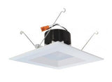 ELCO Lighting EL662CT5W 6 Inches Square LED Reflector Insert Watt 16W, Lumens 1300lm White Finish