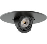 ELCO Lighting EL69727DXB 12.6W 6″ 0-10V Adjustable LED Inserts Black 2700K, 850lm