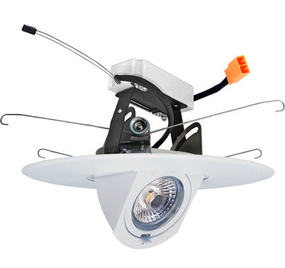ELCO Lighting EL69727DXB 12.6W 6" 0-10V Adjustable LED Inserts Black 2700K, 850lm