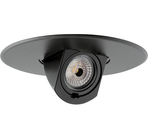 ELCO Lighting EL69730DXB 12.6W 6" 0-10V Adjustable LED Inserts Black 3000K, 900lm
