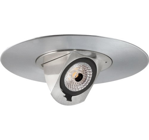 ELCO Lighting EL69730DXN 12.6W 6″ 0-10V Adjustable LED Inserts Nickel 3000K, 900lm