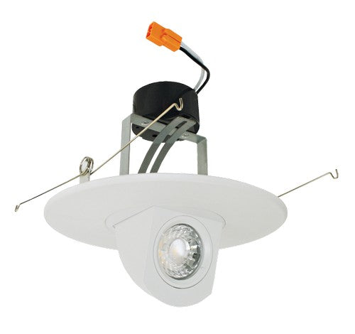 ELCO Lighting EL697KKW2 11W 6 Inch Round LED Adjustable Pull-Down Insert (2nd Generation) 950lm - BuyRite Electric