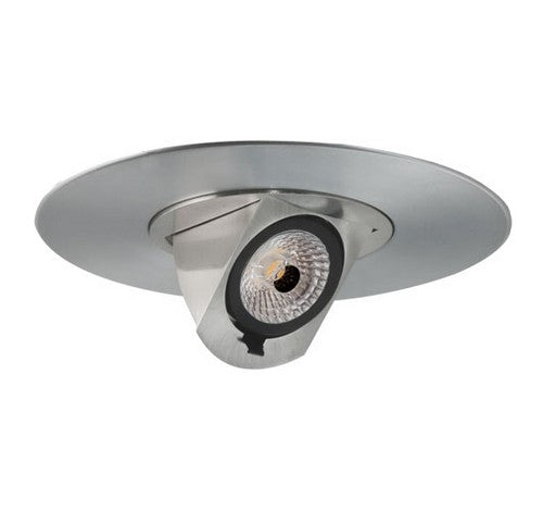 ELCO Lighting EL69727N 12.6W 6 Inch LED Adjustable Pull-Down Insert Nickel Finish 2700K