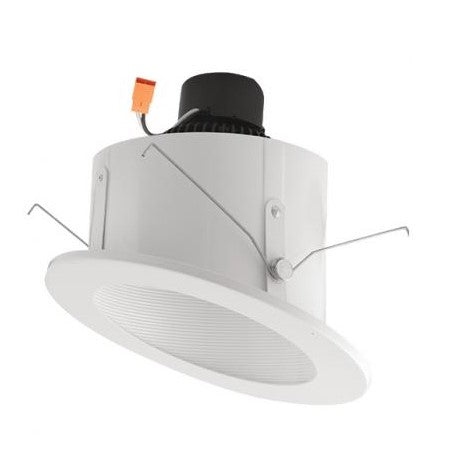 ELCO Lighting EL714CT5W 15W 6" Sloped Ceiling LED Baffle Insert White Finish 2700K, 3000K, 3500K, 4000K, 5000K 1050 lm
