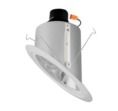 ELCO Lighting EL76230C 18W 6" Super Sloped Ceiling LED Reflector Inserts 3000K, 1200lm Clear