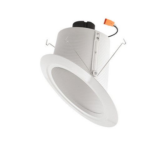 ELCO Lighting EL76330W 15W 6" Super Sloped Ceiling LED Baffle Inserts 3000K, 1050lm White