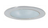 ELCO Lighting EL9112N 4 Inch Shower Trim with Reflector and Frosted Lens Nickel Finish