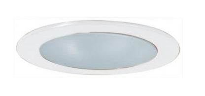 ELCO Lighting EL912G 4 Inch Shower Trim with Frosted Lens Gold Finish