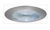 ELCO Lighting EL913N 4 Inch Shower Trim with Fresnel Lens Nickel Finish