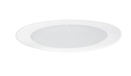 ELCO Lighting EL914W 4 Inch Shower Trim with Albalite Lens White Finish