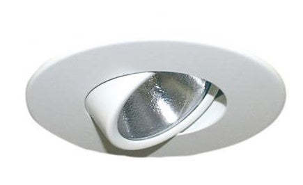 ELCO Lighting EL985W LED 4 Inch Adjustable Gimbal Ring Trim White Finish
