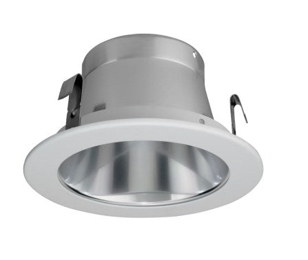 ELCO Lighting EL999C 4 Inch Reflector Trim Clear With White Ring Finish