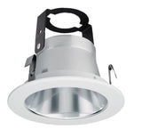 ELCO Lighting EL999KC 4 Inch Reflector Trim With Socket Bracket Clear With White Ring Finish