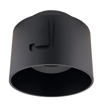 Elco Lighting ELK215B Pex™ 2 Inches Adjustable Trimless Reflector, All Black Finish