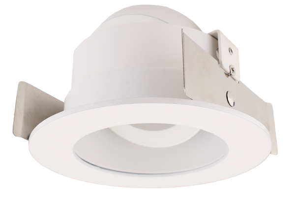 ELCO Lighting ELK2829B Pex 2 Inches Round Adjustable Reflector Black/White Ring Finish