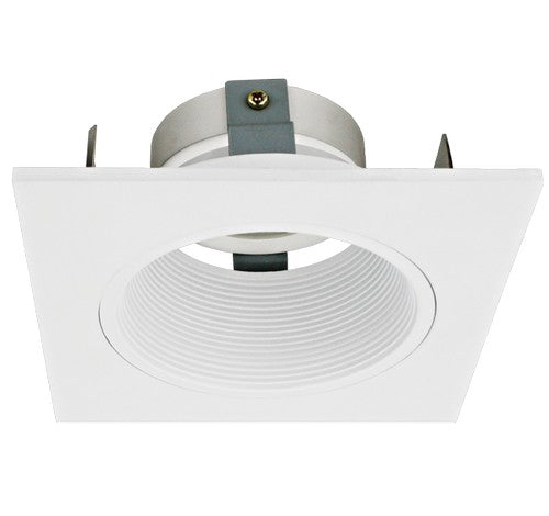 ELCO Lighting ELK3393W Pex™ 3 Inch Square Adjustable Baffle die-cast adjustable trims with Twist-&-Lock system - BuyRite Electric
