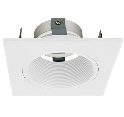 ELCO Lighting ELK3393W Pex™ 3 Inch Square Adjustable Baffle die-cast adjustable trims with Twist-&-Lock system - BuyRite Electric