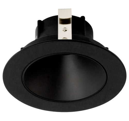 ELCO Lighting ELK3618BB Pex 3 Inch Round Deep Die-cast Reflector for Koto System Black Finish