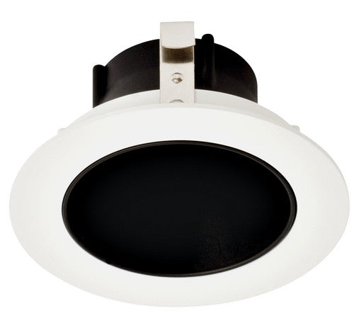 ELCO Lighting ELK3618B Pex 3 Inch Round Deep Die-cast Reflector for Koto System Black with White Ring Finish