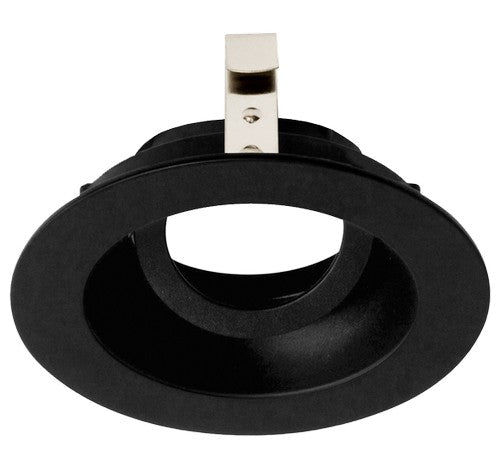 ELCO Lighting ELK3629BB Pex 3 Inch Round Adjustable Gimbal for Koto System Black Finish