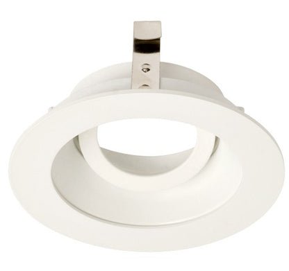 ELCO Lighting ELK3629W Pex 3 Inch Round Adjustable Gimbal for Koto System White Finish