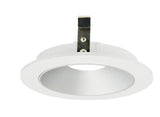 Elco Lighting ELK4116W LED Pex 4 Inch Die-Cast Trims Round Shallow Reflector All White Finish