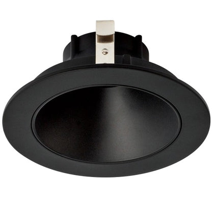 ELCO Lighting ELK4118BB Pex 4 Inch Round Deep Reflector die-cast trims with twist-&-lock system Black Finish