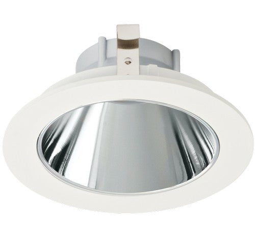 ELCO Lighting ELK4118C Pex 4 Inch Round Deep Reflector die-cast trims with twist-&-lock system Chrome with White Ring Finish