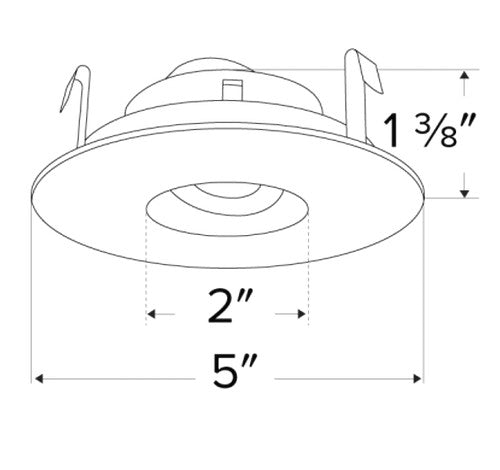 ELCO Lighting ELK4127BZ Pex 4 Inch Round Pinhole die-cast Adjustable trims with twist-&-lock system Bronze Finish