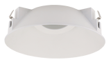 ELCO Lighting ELK415W Pex 4 Inches Round Trimless Adjustable Smooth Reflector Trim White Finish