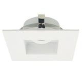 ELCO Lighting ELK4282W Pex 4 Inch Square Adjustable Reflector die-cast trims with twist-&-lock system White Finish