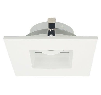 ELCO Lighting ELK4284W Pex™ 4 Inch Square Adjustable Baffle die-cast trims with twist-&-lock system - BuyRite Electric