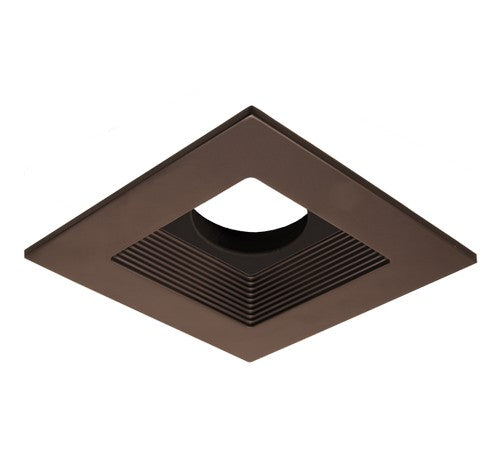 ELCO Lighting ELK4716BZ Unique 4 Inch Square Baffle for Koto Module Bronze Finish