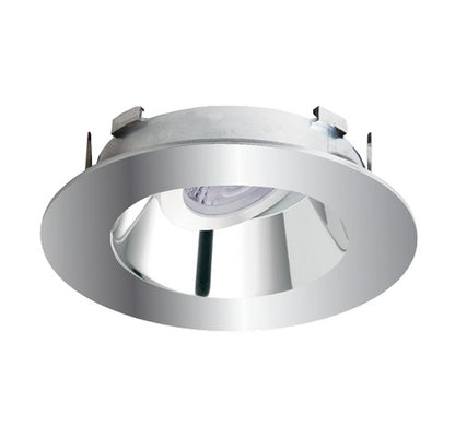 ELCO Lighting ELK4721CC Flexa 4 Inch Round Reflector for Koto Module Chrome with Chrome Ring Finish