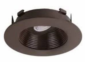 Elco Lighting ELK4723BZBZ LED Flexa 4 Inch Round Baffle for Koto Module All Bronze Finish
