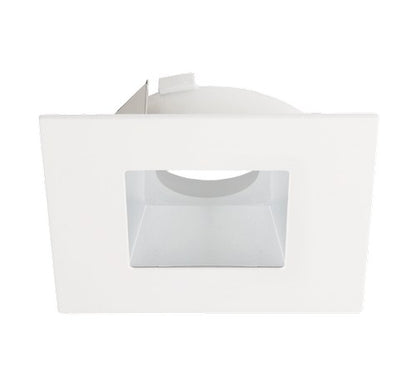 ELCO Lighting ELK4741HW Flexa 4 Inch Square Reflector for Koto Module Haze with White Ring Finish