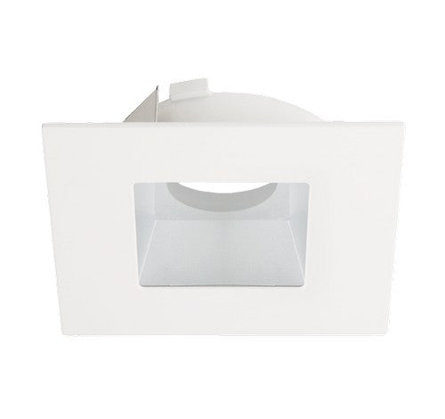 ELCO Lighting ELK4741HW Flexa 4 Inch Square Reflector for Koto Module Haze with White Ring Finish