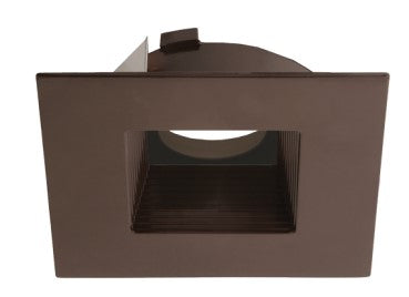 Elco Lighting ELK4743BZBZ LED Flexa 4 Inch Square Baffle for Koto Module All Bronze Ring