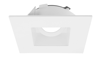 Elco Lighting ELK4759WW Flexa™ 4 Inches Adjustable Square Reflector, All White Finish