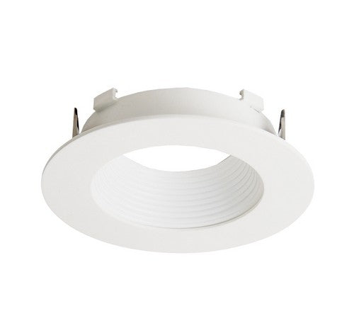 ELCO Lighting ELL4623WW 4" Diecast Round Baffle Flexa™ Trim All White