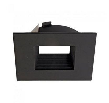 ELCO Lighting ELL4643BB 4" Diecast Square Baffle Flexa ™ Trim All Black