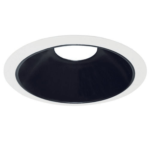 ELCO Lighting ELL610BW Flexa™ 6" Round Reflector Trims Black Reflector with White Ring