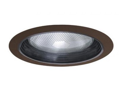ELCO Lighting ELM30BBZ 6 Inch Metal Step Baffle Trim Black With Bronze Ring Finish