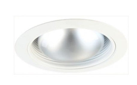 ELCO Lighting ELM530KW 5 Inches Metal Stepped Baffle with Socket Bracket Trim White Finish
