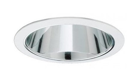 ELCO Lighting ELS30C 6 Inches Specular Reflector Trim Chrome with White Ring Finish